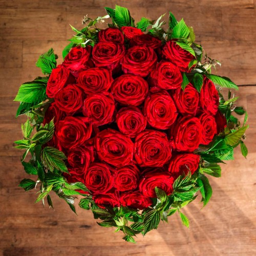 Livraison de bouquets de fleurs - Les roses rouge d'Aphrodite