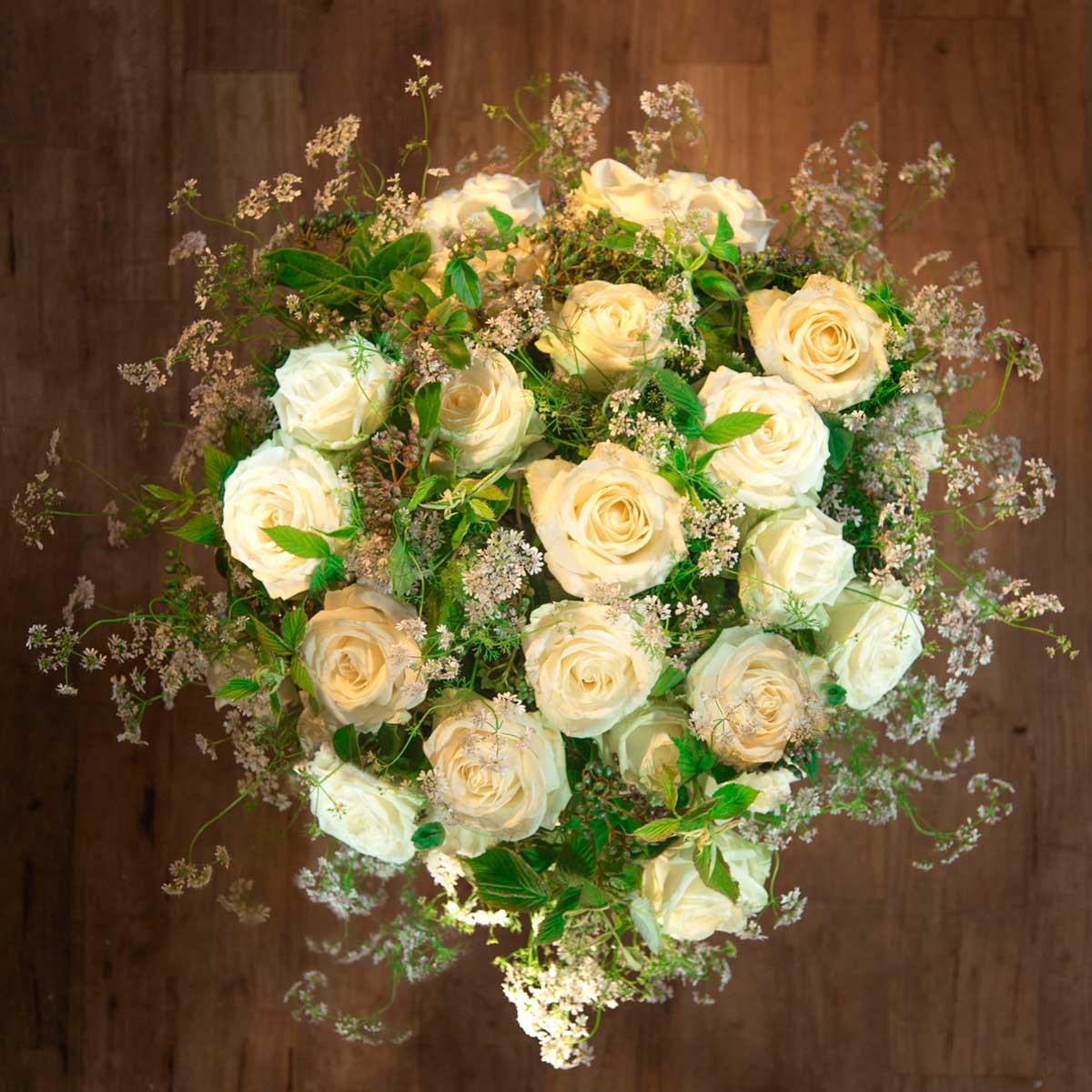 Livraison de fleurs par internet - Les roses blanches d'Héméra